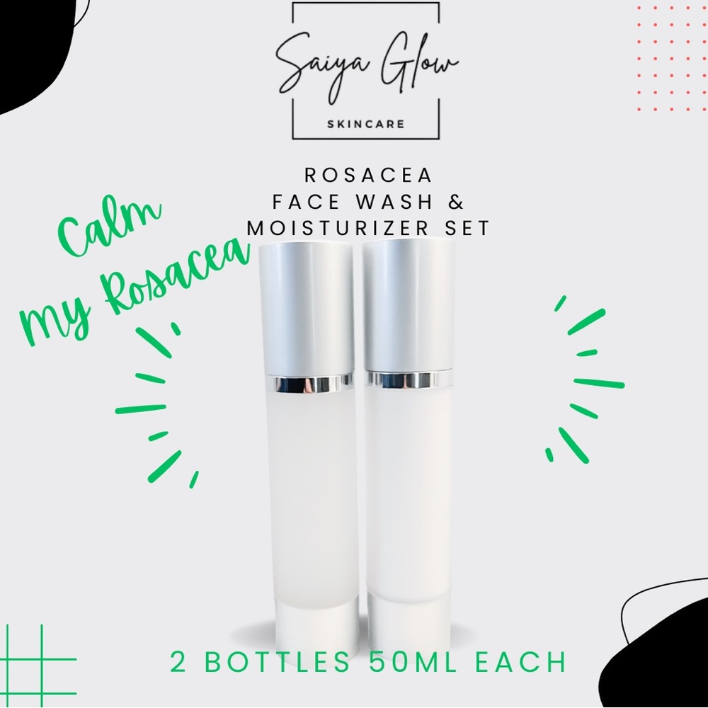 RESTOCKED ☺️Calm My Rosacea Face wash & Mosturizer Set